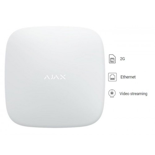 Centrala Alarma Wireless Ajax HUB 2 Plus, SIM 4G, Ethernet, WI-FI, Verificare Foto