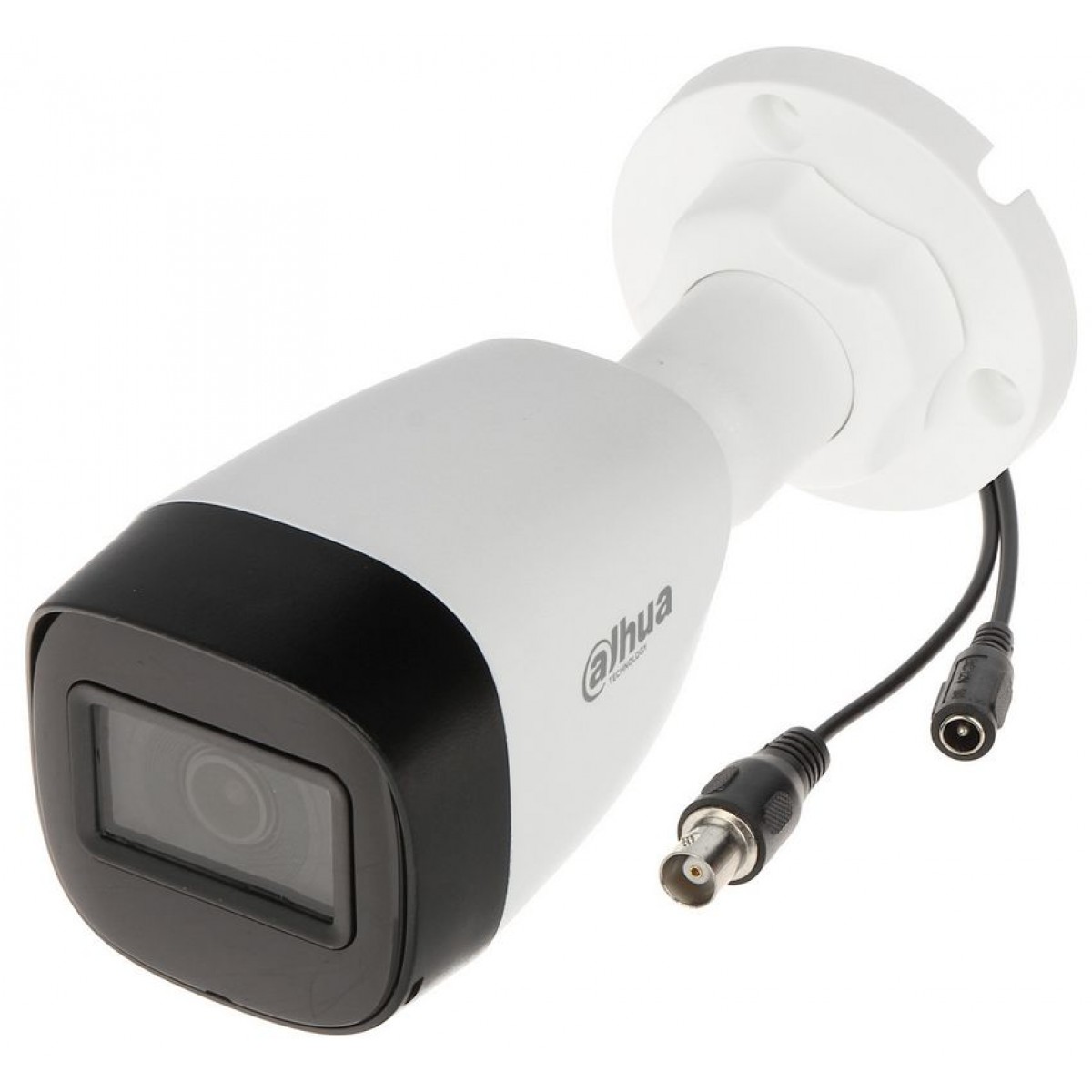 Camera Supraveghere Video Dahua cu Audio, 2MP, IR 80m, lentila 3.6mm, de Exterior, seria Lite