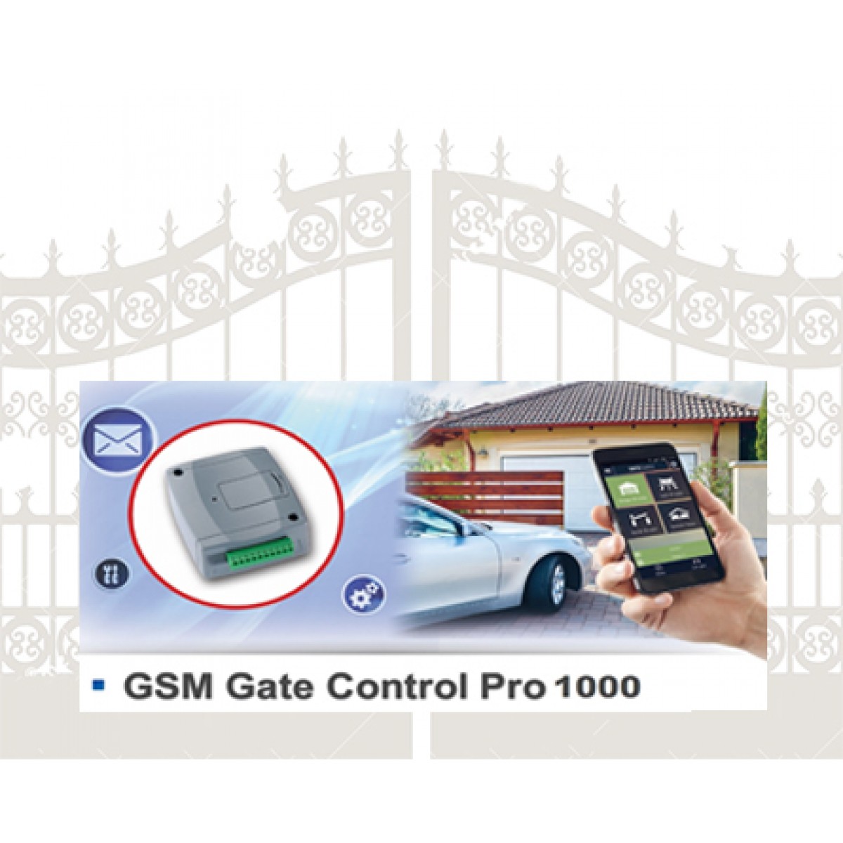 Telecomanda GSM pentru porti si bariere Gate Control PRO 1000 Telecomanda GSM pentru porti si bariere Gate Control PRO 1000