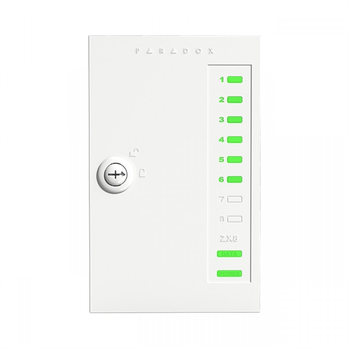 Modul de Extensie pentru 8 zone pe Fir Paradox cu Carcasa