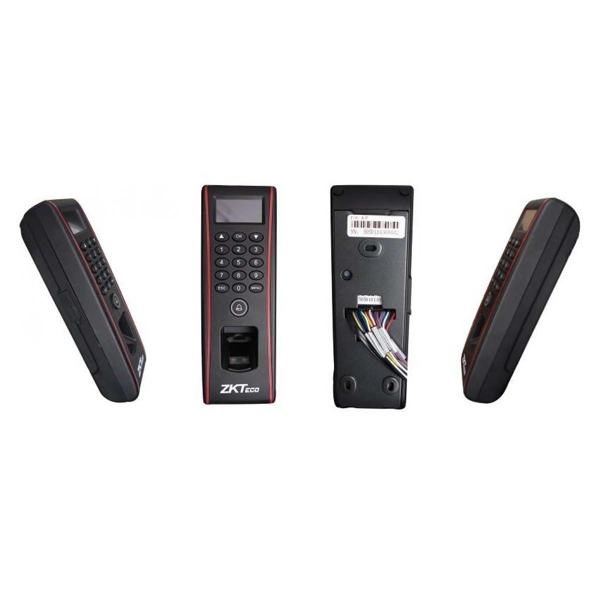 Cititor independent amprenta proximitate exterior wiegand