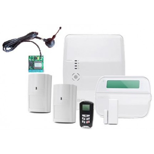 Kit sistem alarma wireless cu modul gsm DSC