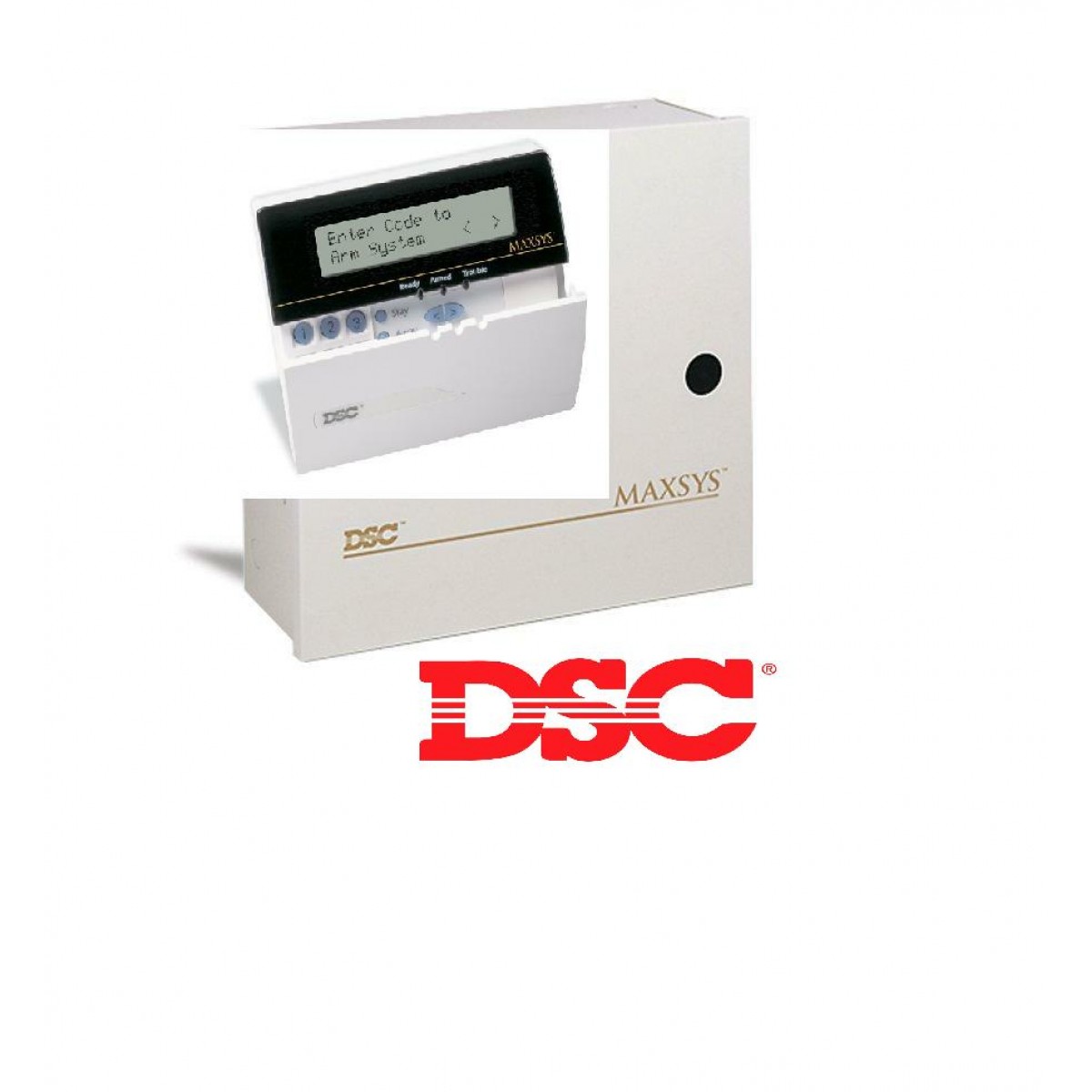 Centrala alarma maxsys 16 zone LCD 8 partitii canada DSC