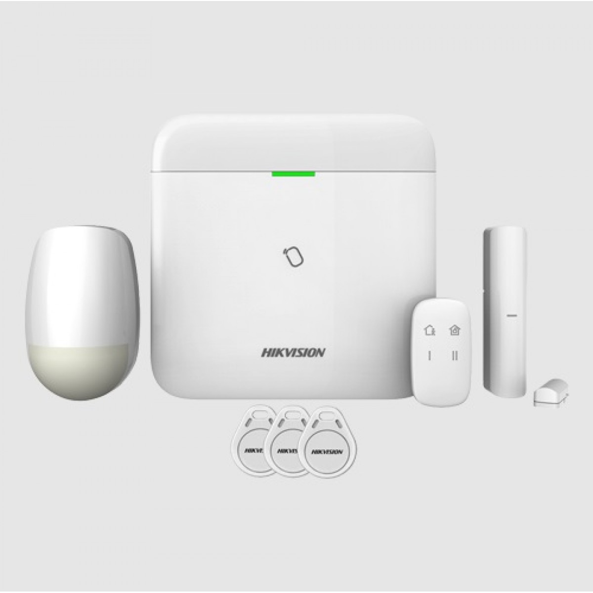 Kit sistem de alarma AX PRO Wireless, LAN + Wi-Fi + 3G/4G + RFID - HIKVISION