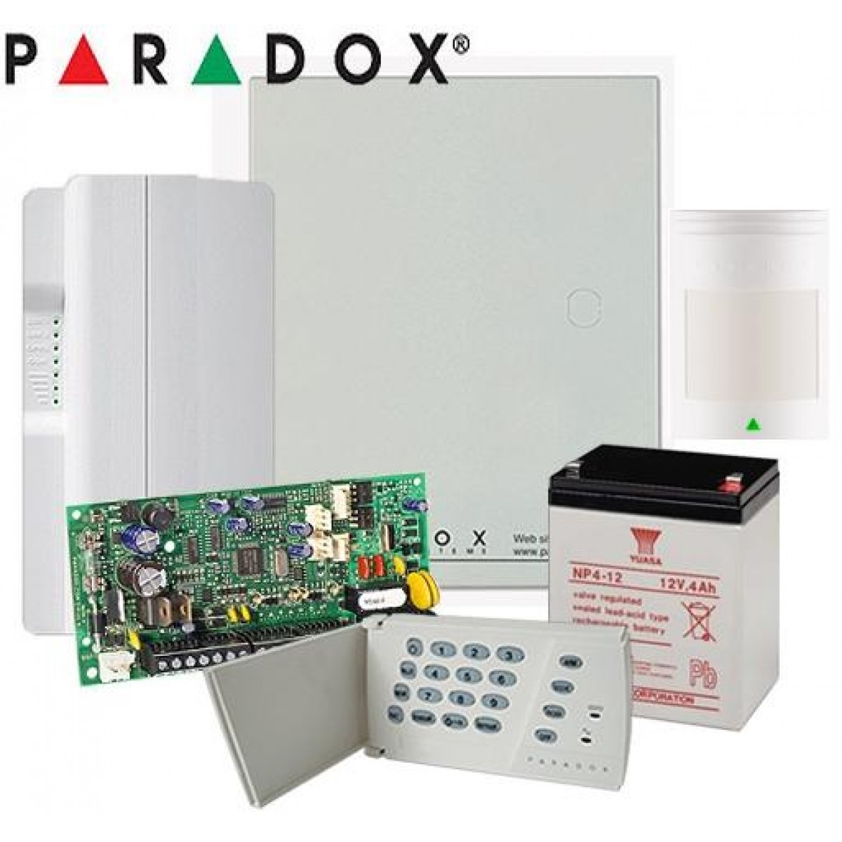 Centrala sistem alarma paradox spectra 8 zone  efractie