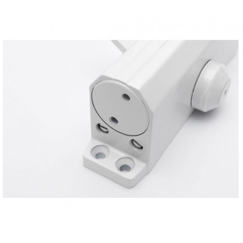 Amortizor hidraulic cu brat pentru usi 40-65kg Alb