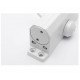 Amortizor hidraulic cu brat pentru usi 40-65kg Alb Amortizor hidraulic cu brat pentru usi 40-65kg Alb