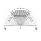 Detector PIR dual & microunde imunitate animale 35kg DSC