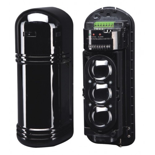 Bariera infrarosu 3 raze 250 m Fascicul Modulat