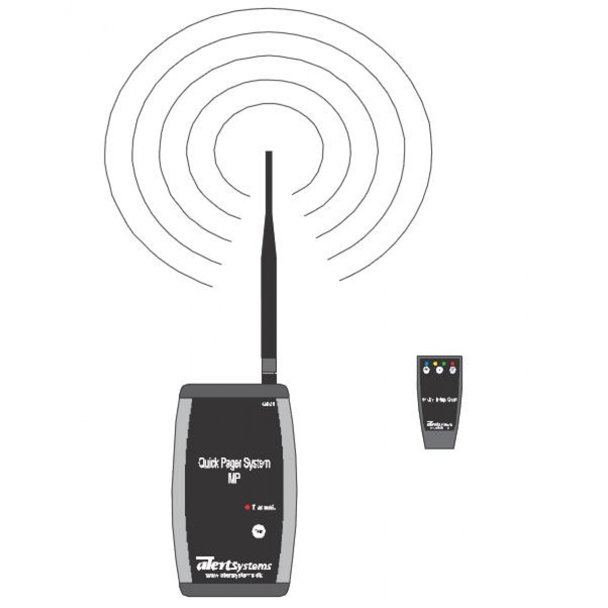 Sistem avertizare wireless quick pager