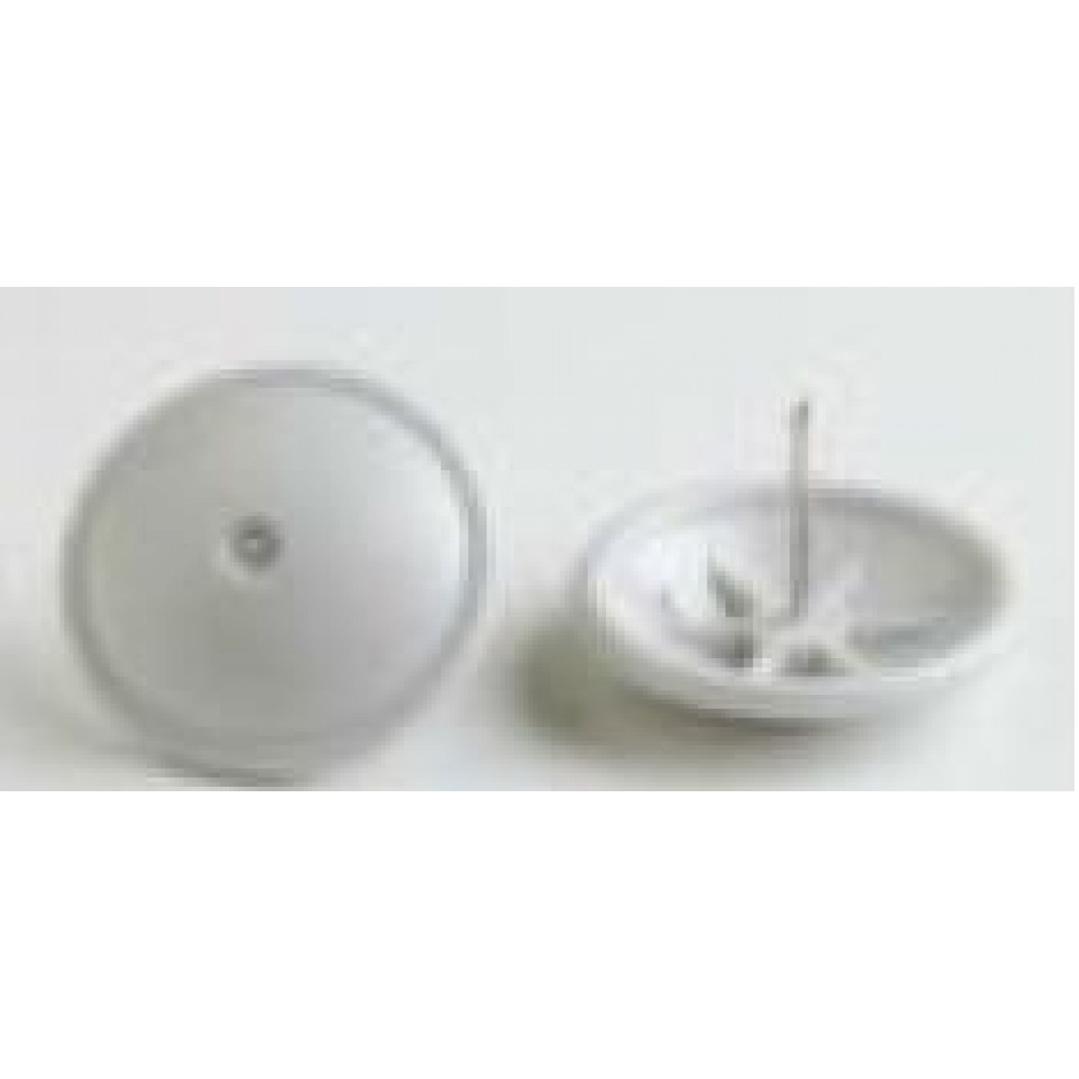 Pin cu cap plastic alb diametru 42 mm