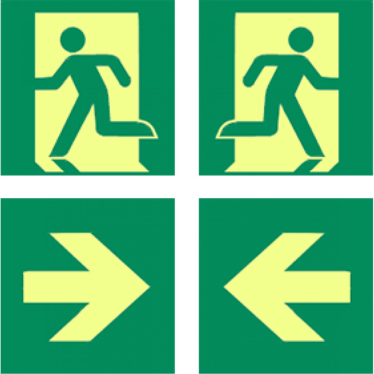 Indicator fire exit LED 