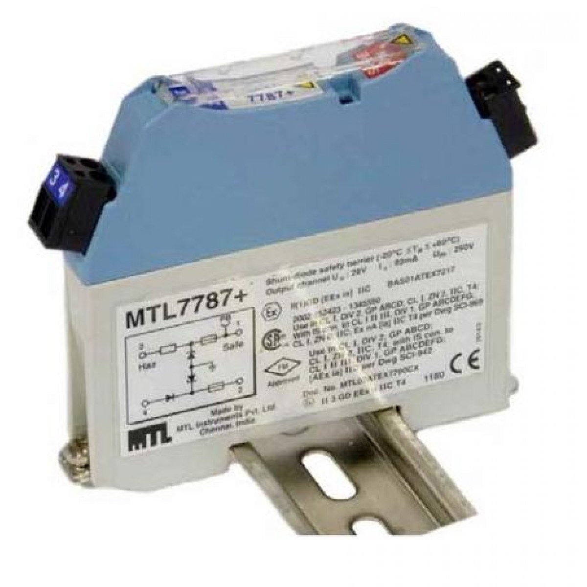 Bariera cu dioda Zener pentru protectie detector flacara Anti-Ex