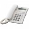 Telefon analogic cu fir alb  Panasonic cu caller ID