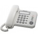 Telefon analogic cu fir alb negru Panasonic cu memorie