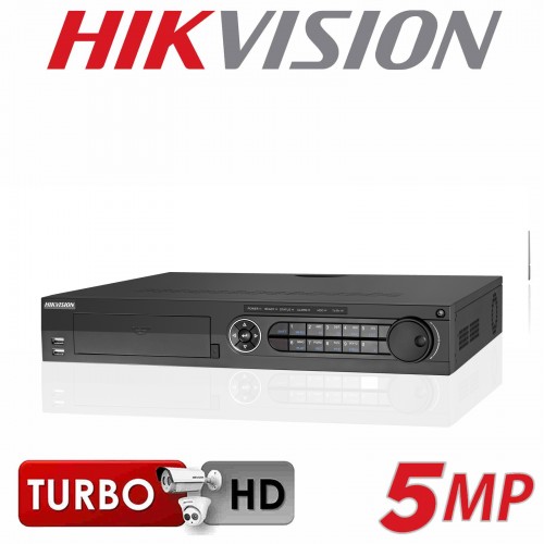 Videorecorder DVR 32 Canale 4 Audio Turbo HD 5 Megapixeli Hikvision Full HD