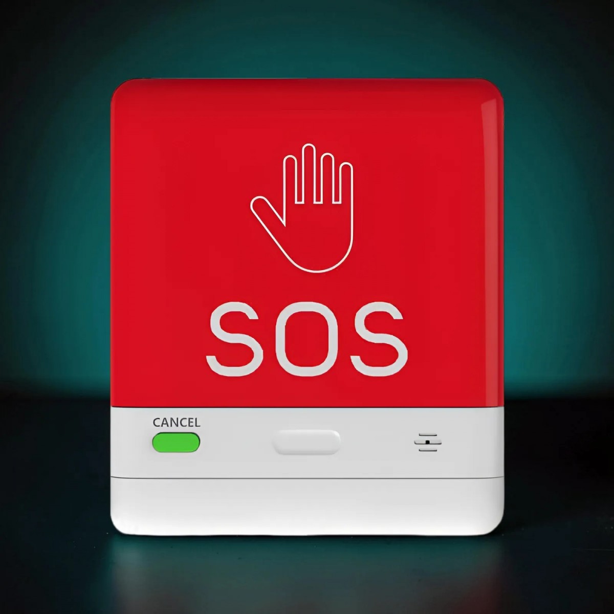 Buton de panica cu tehnologia LoRa, wireless pentru pacient