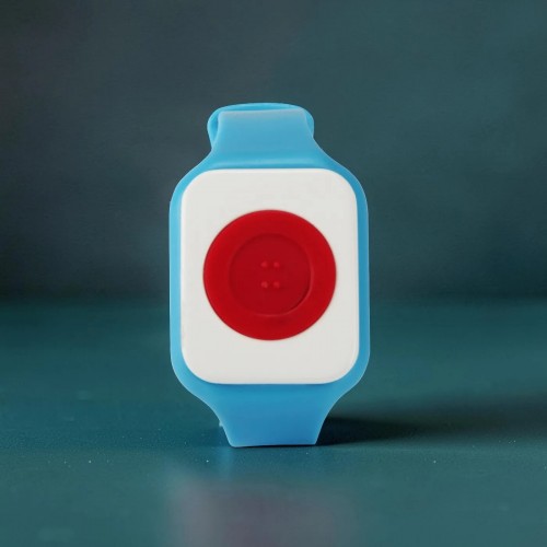 Bratara cu Buton ptr Sistem de Apel Medical de Panica Wireless