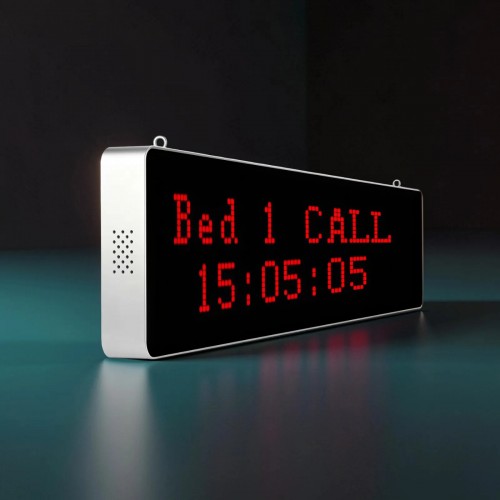 Receptor fix cu indicare luminoasa si sonora, destinat pentru sistemele de apel, comunicatie LAN, LoRa 
