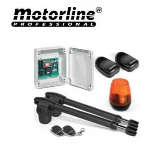 Kit Automatizare Poarta Batanta 2x4m 350 Kg / Canat Motorline uz rezidential