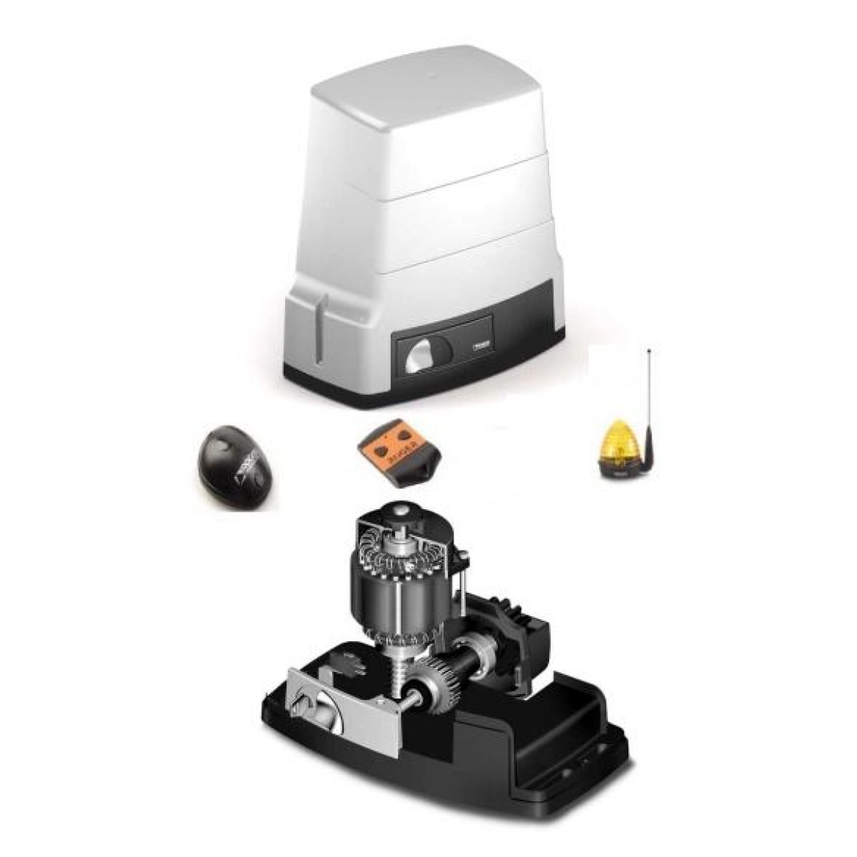 Kit automatizare poarta culisanta 600 Kg Italia