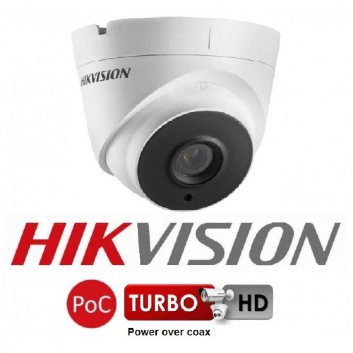 Dome TurboHD Ultra Low-Light 2Mpx Varifocal 2.8-12mm Zoom Motorizat Hikvision