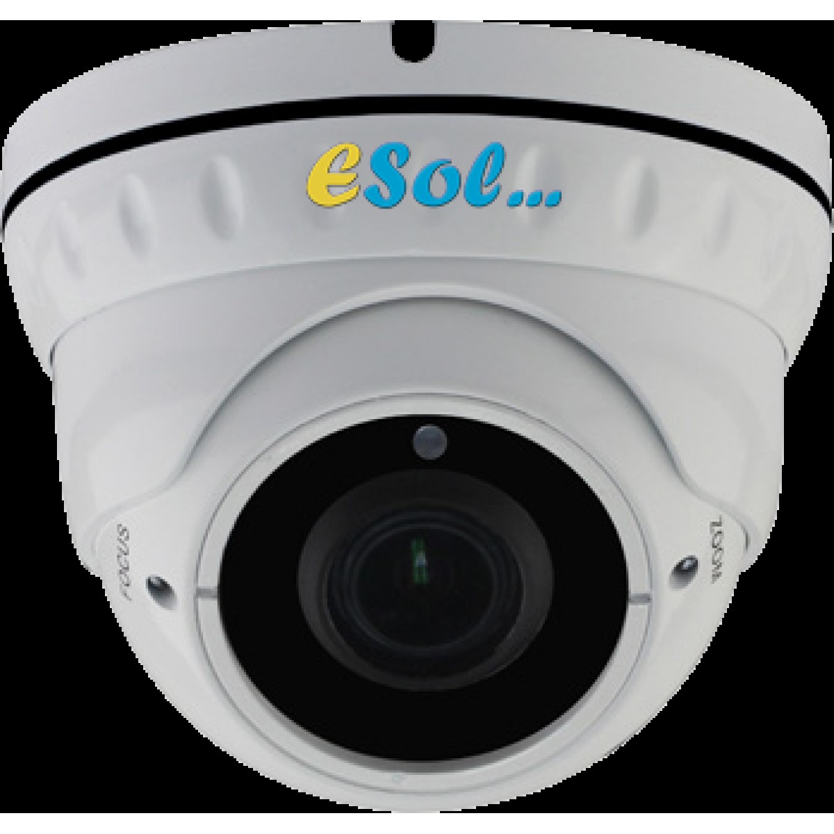 Dome Exterior  AHD /TVI 4 Mpx Ir 40m Lentila 2.8-12mm e-Sol 