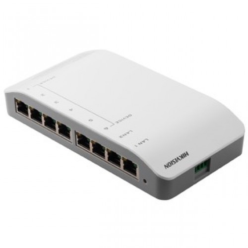 Distribuitor video/audio Hikvision 8ports 24V