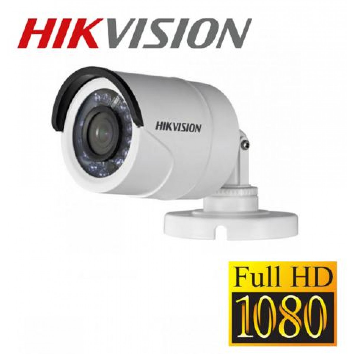 Camera Bullet Exterior 1080p Ir 20m Lentila Fixa 2.8mm Hikvision mc