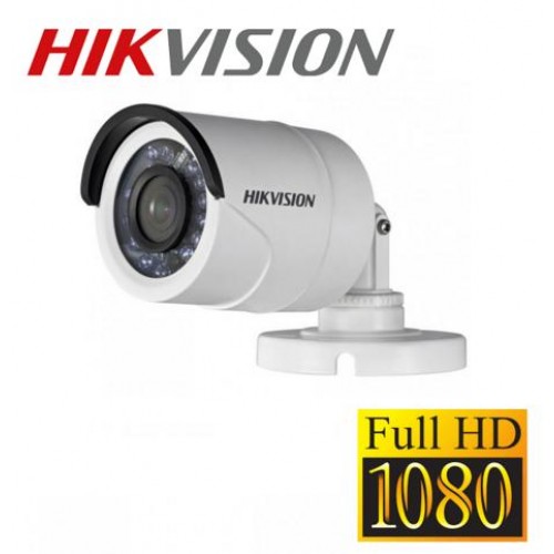 Camera Bullet Exterior 1080p Ir 20m Lentila Fixa 2.8mm Hikvision mc
