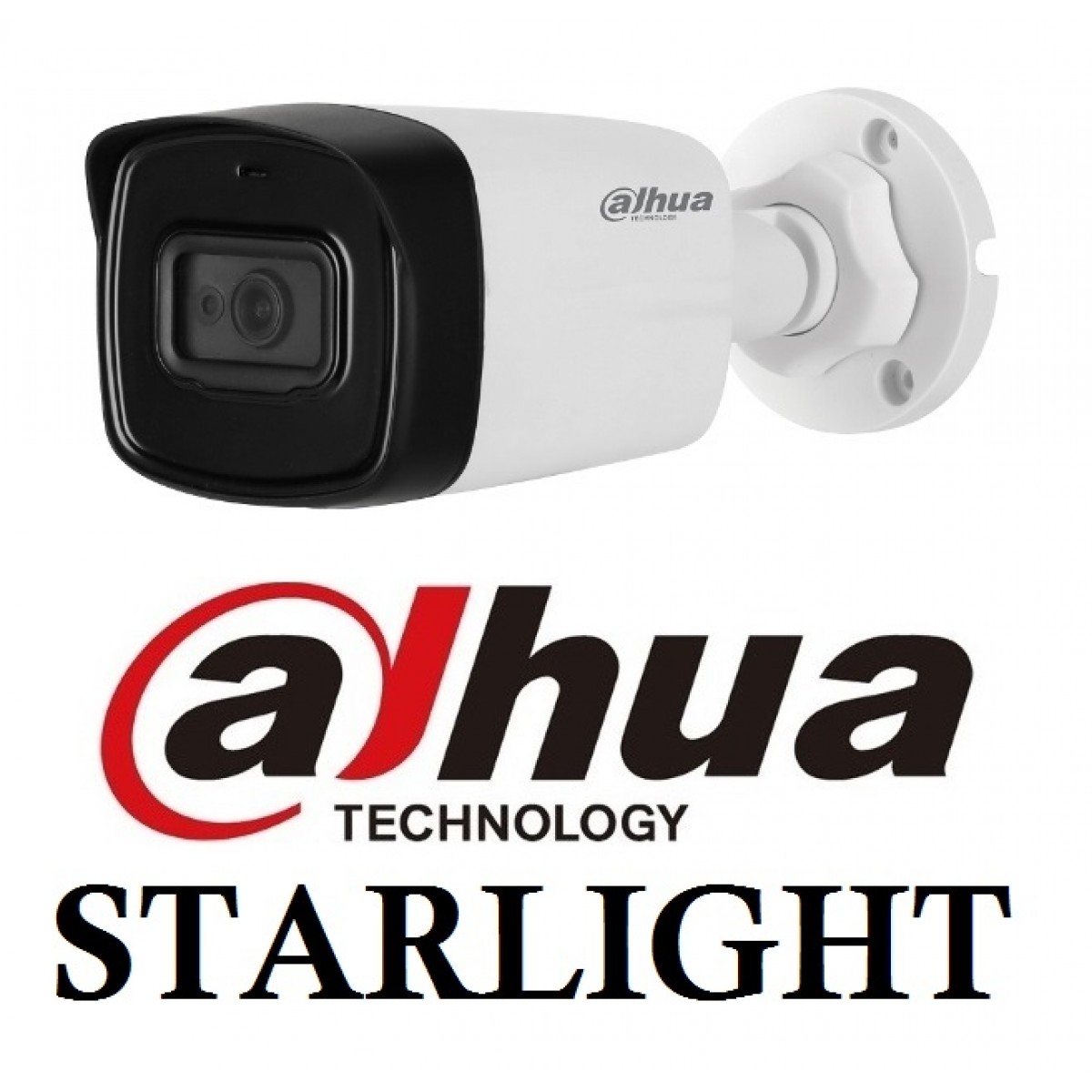 Camera Exterior Bullet StarLight HDCVI 2Mpx IR 80m Dahua Microfon
