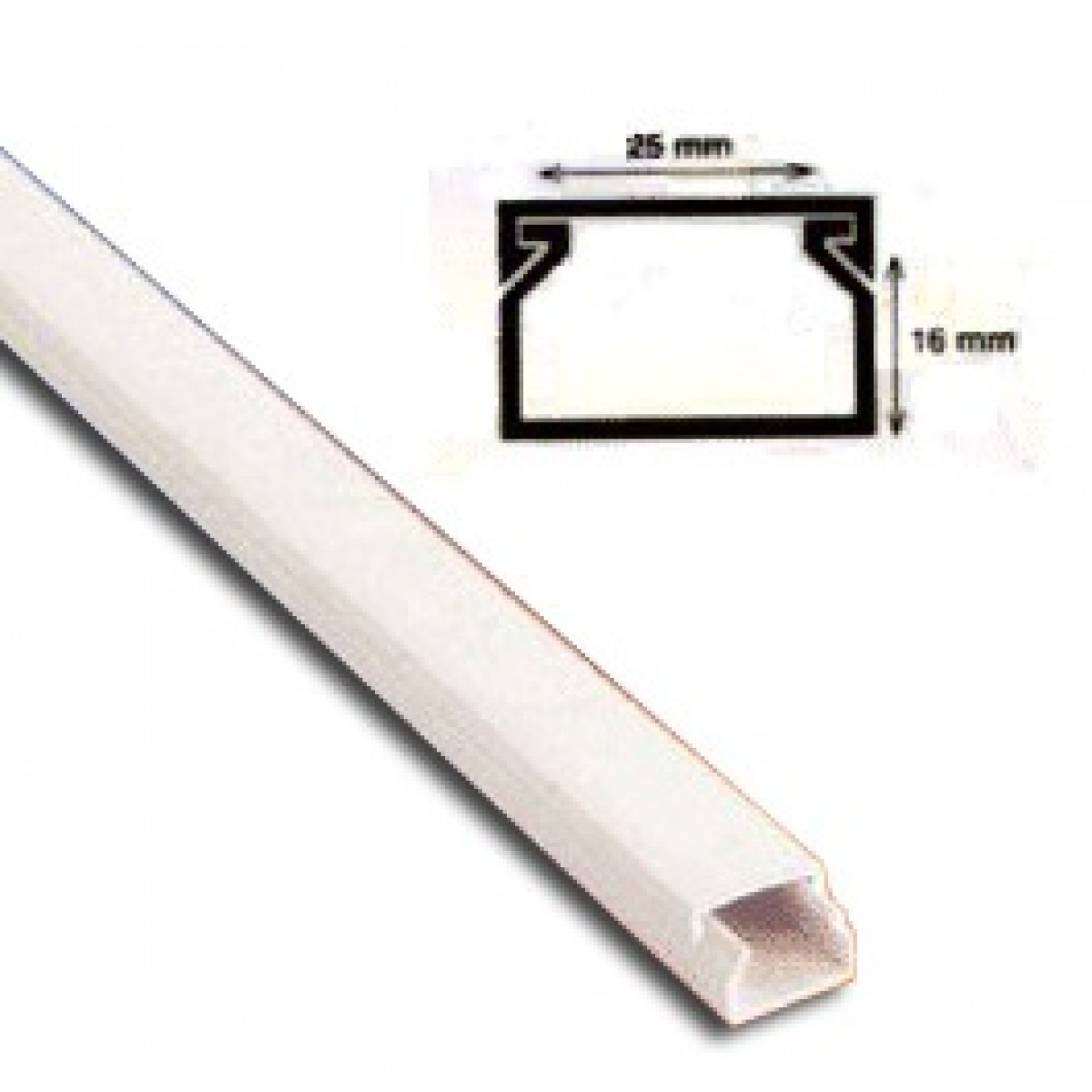 Canal Cablu PVC 25x16