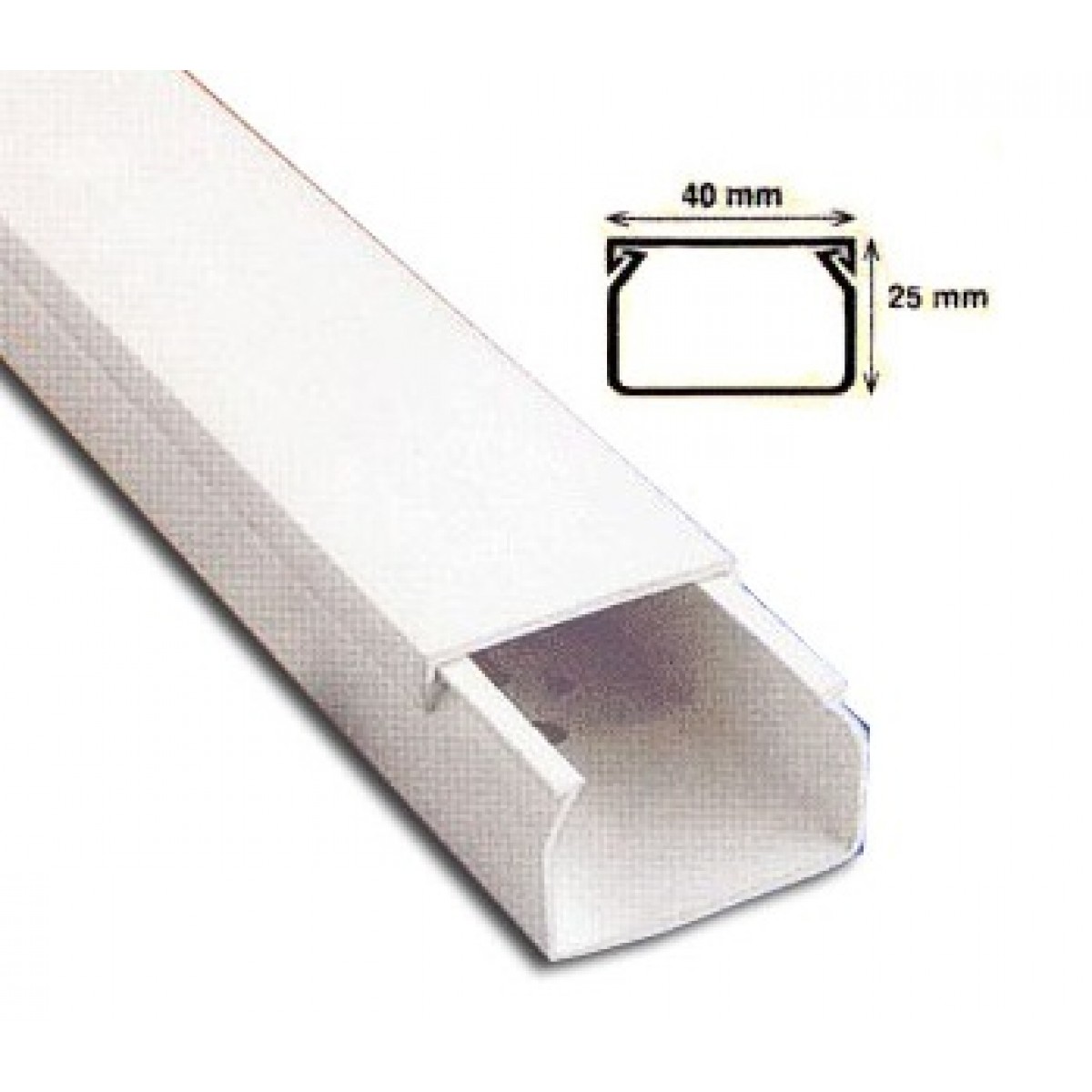 Canal Cablu PVC 40x25