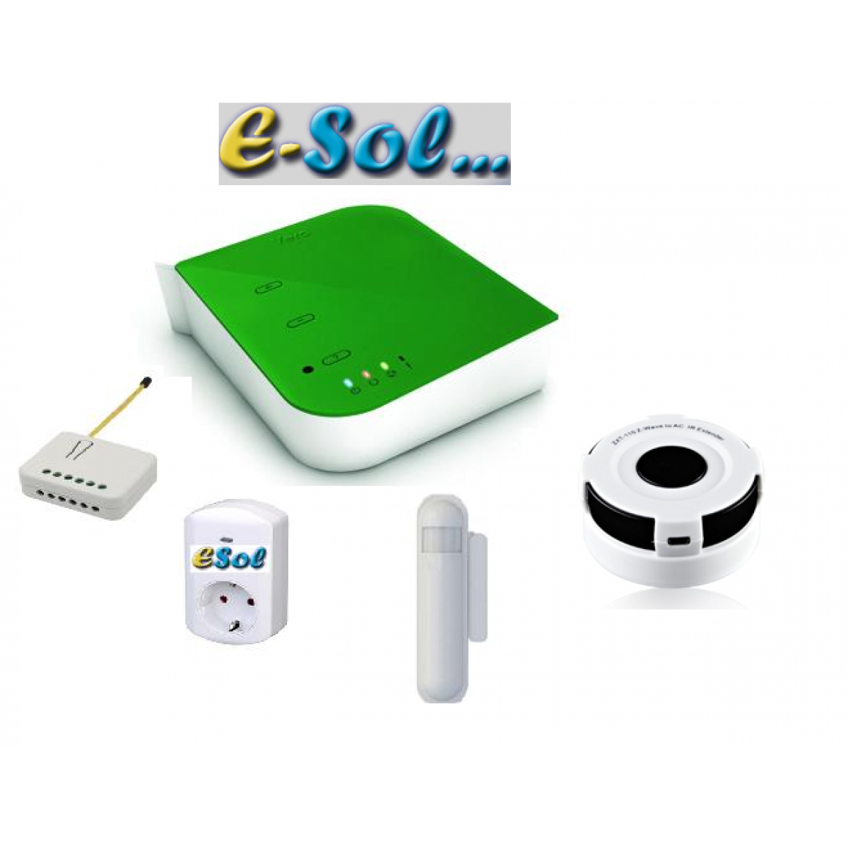 Kit Casa Inteligenta E-sol Pack Basic WR-AC