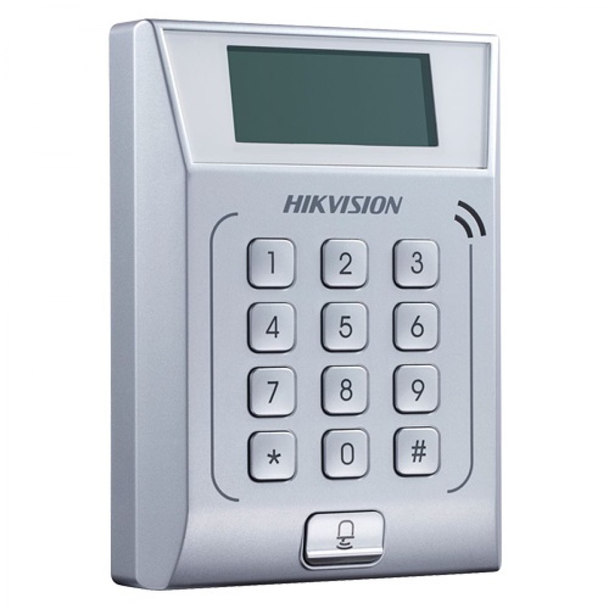 Controler stand-alone TCP/IP cu tastatura si cititor card 13.56Mhz Mifare- HIKVISION