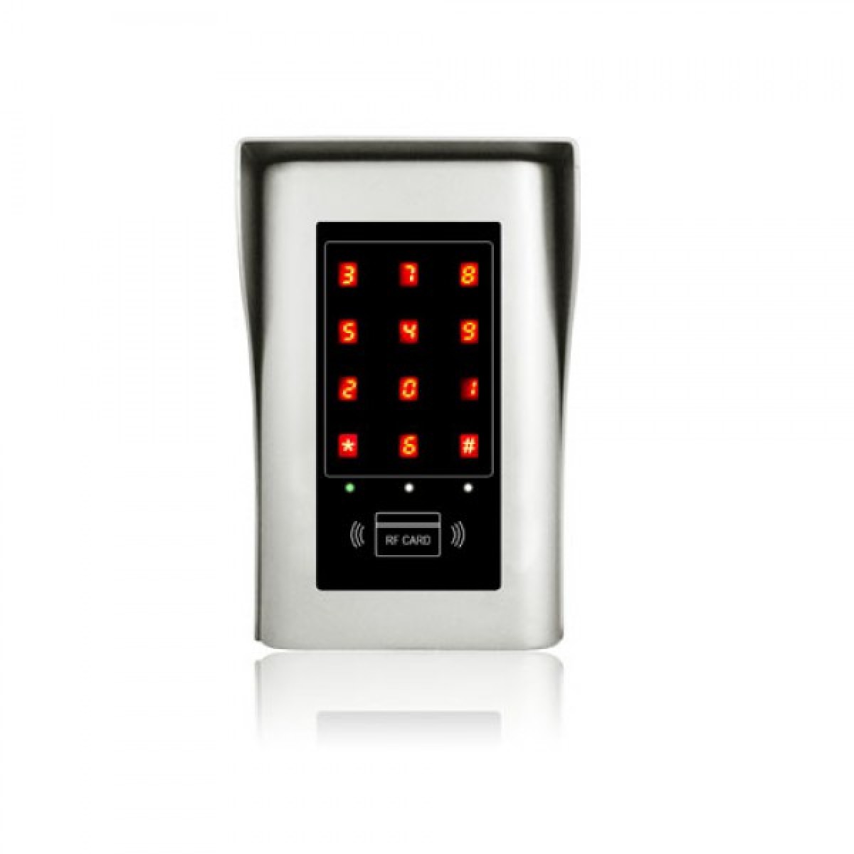 Controler de acces cu PIN si cartele de proximitate RFID EM (125 kHz), cu taste tactile amestecate