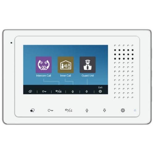 Post de interior video pe 2 fire, cu ecran de 4.3” DT