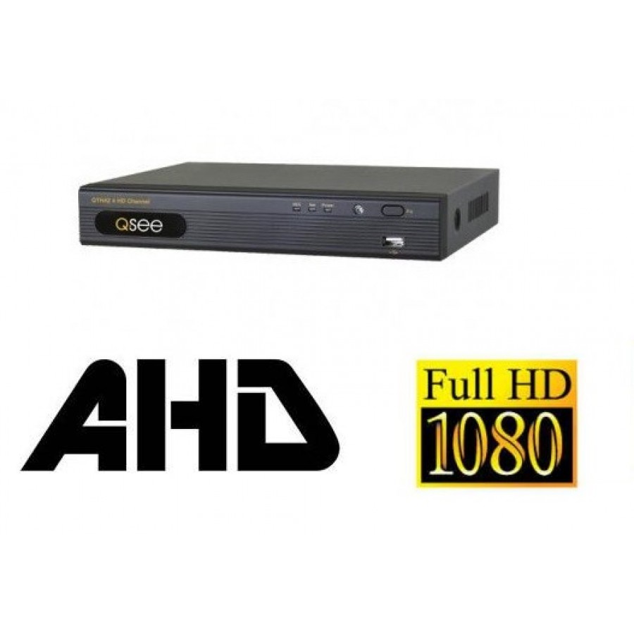 Videorecorder DVR AHD 4Ch Video 1080p 4Ch Audio Real Time Q-See
