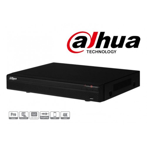 Videorecorder DVR Tribrid HDCVI 16 Video 4 Mpx Dahua