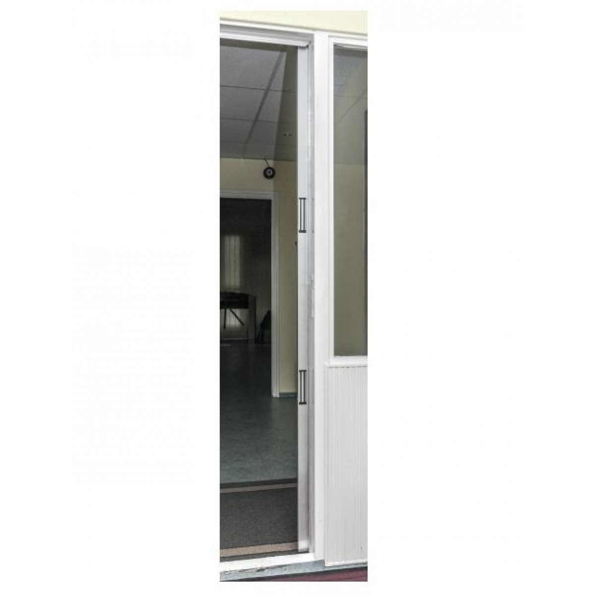Electromagnet usi din aluminiu cu deschidere la exterior