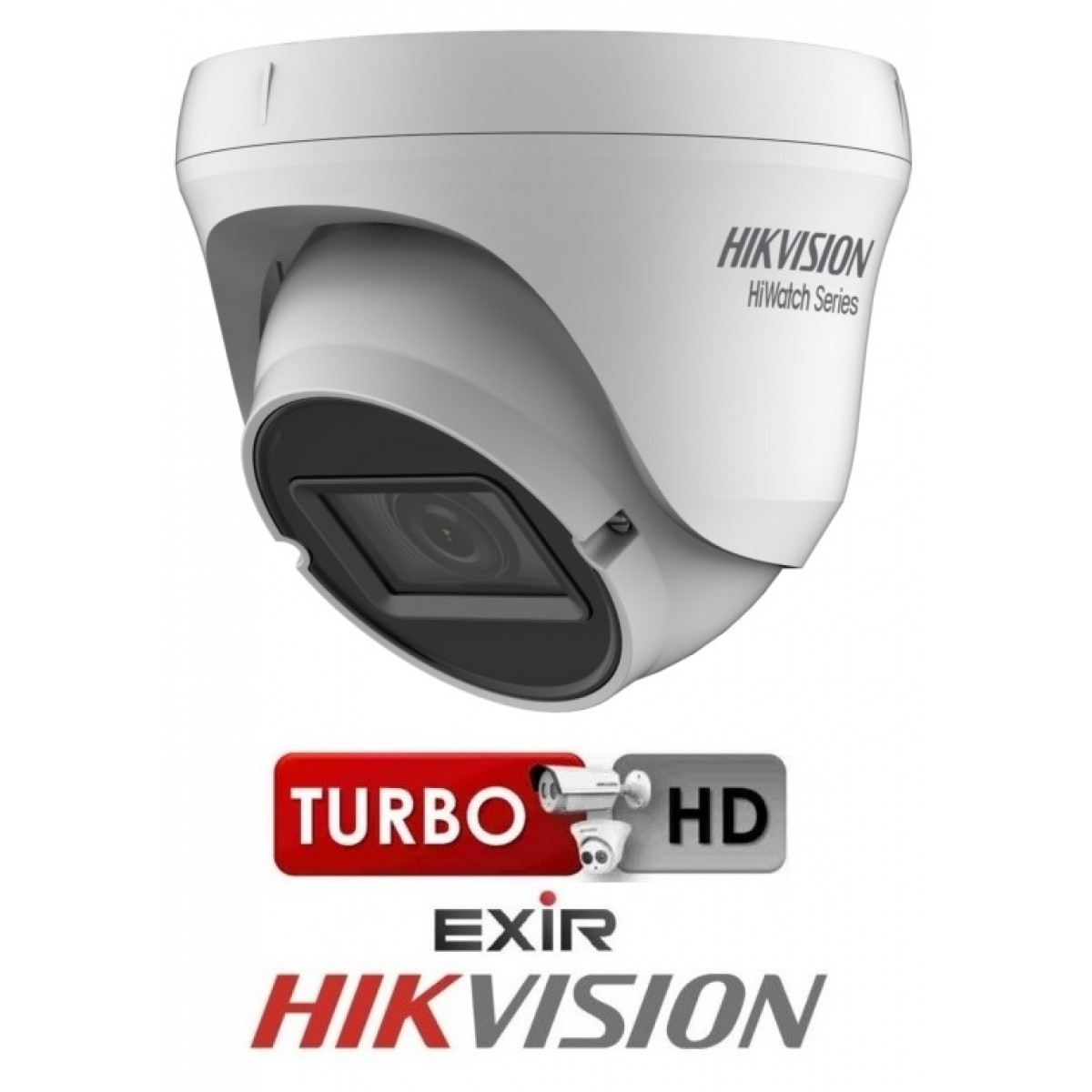 Camera Dome TurboHD 4MP EXIR 2.0 IR 40m VF Hiwatch Hikvision
