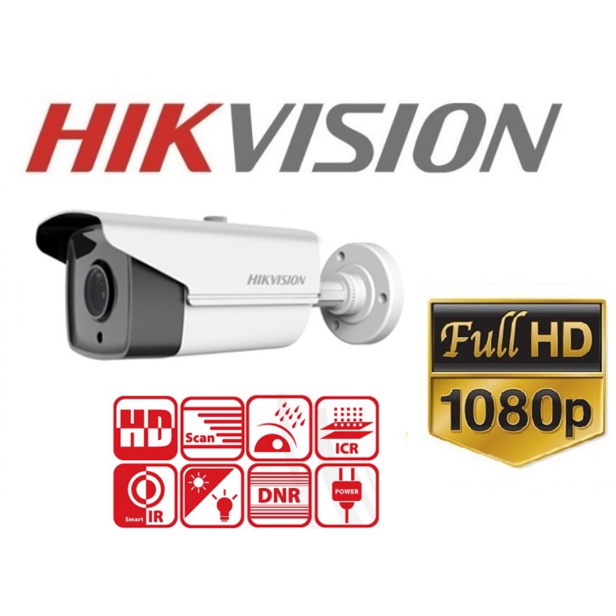 Camera Supraveghere video 2MP, lentila 2.8mm, IR 40m, AUDIO HIKVISION