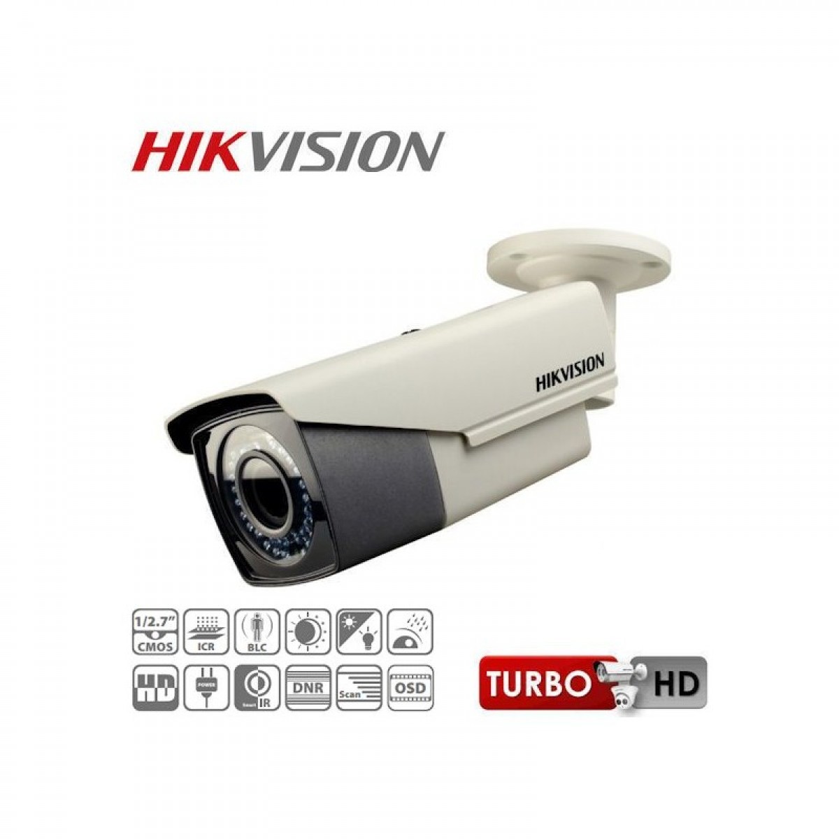 Camera Exterior Turbo HD Lentila Varifocala 2.8-12mm IR 40m 1080p Hikvision Mq