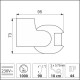 Senzor de miscare 180 grade,raza de actiune 12m 