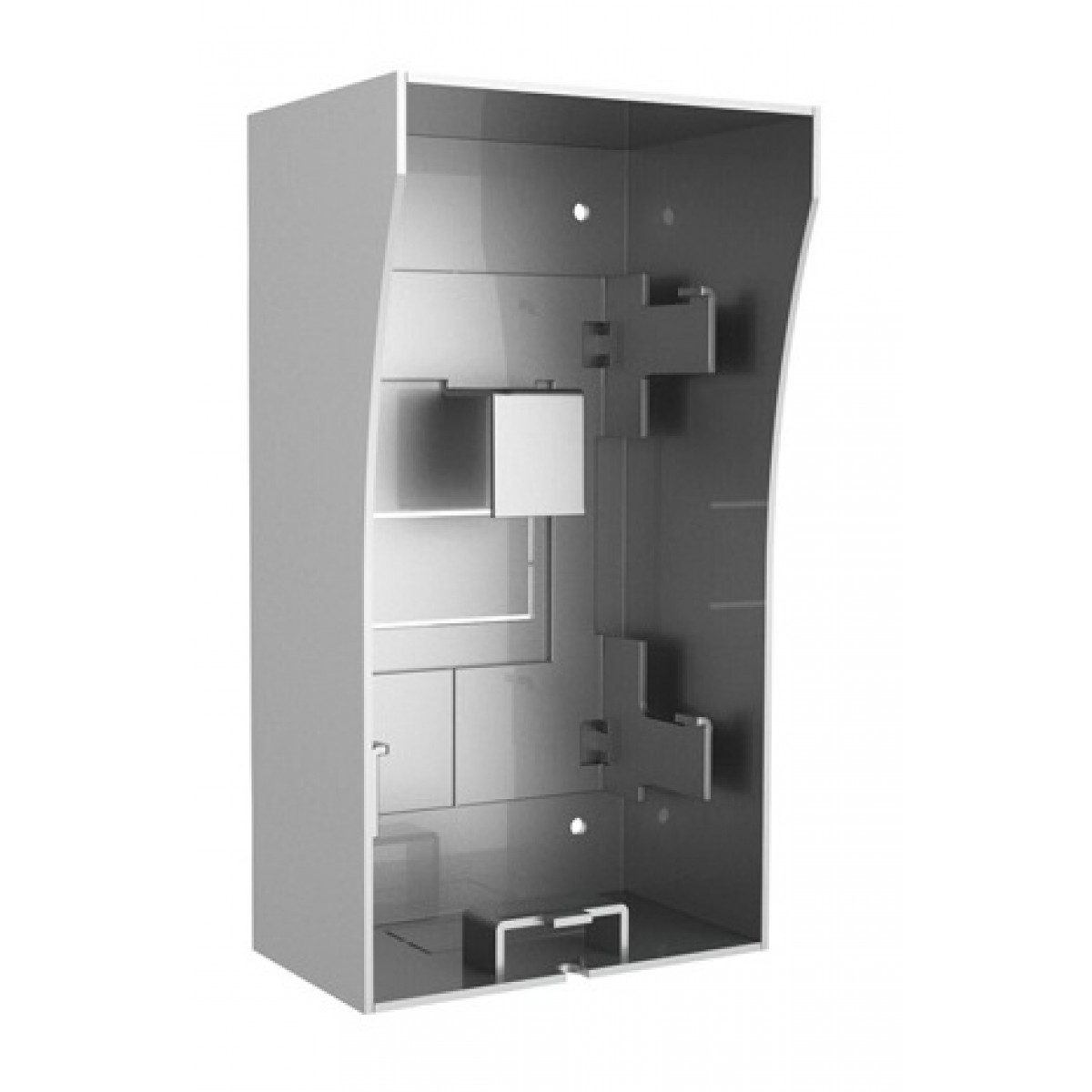 Doza otel inoxidabil montaj aplicat videointefon Hikvision