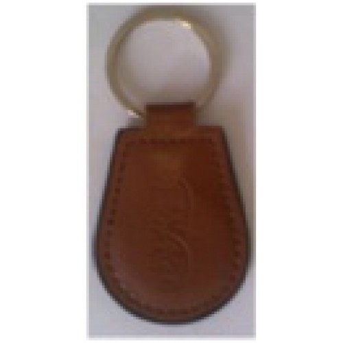 Tag proximitate breloc din piele frecventa: 125 KHz maro