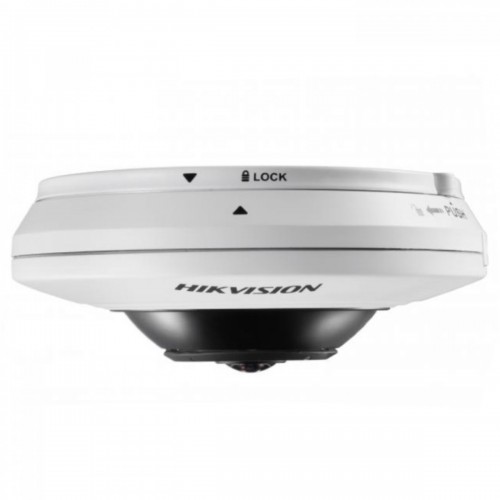 Dome IP FishEye 5MP Panoramic  In/Out 1Audio IR 10m  Hikvision 