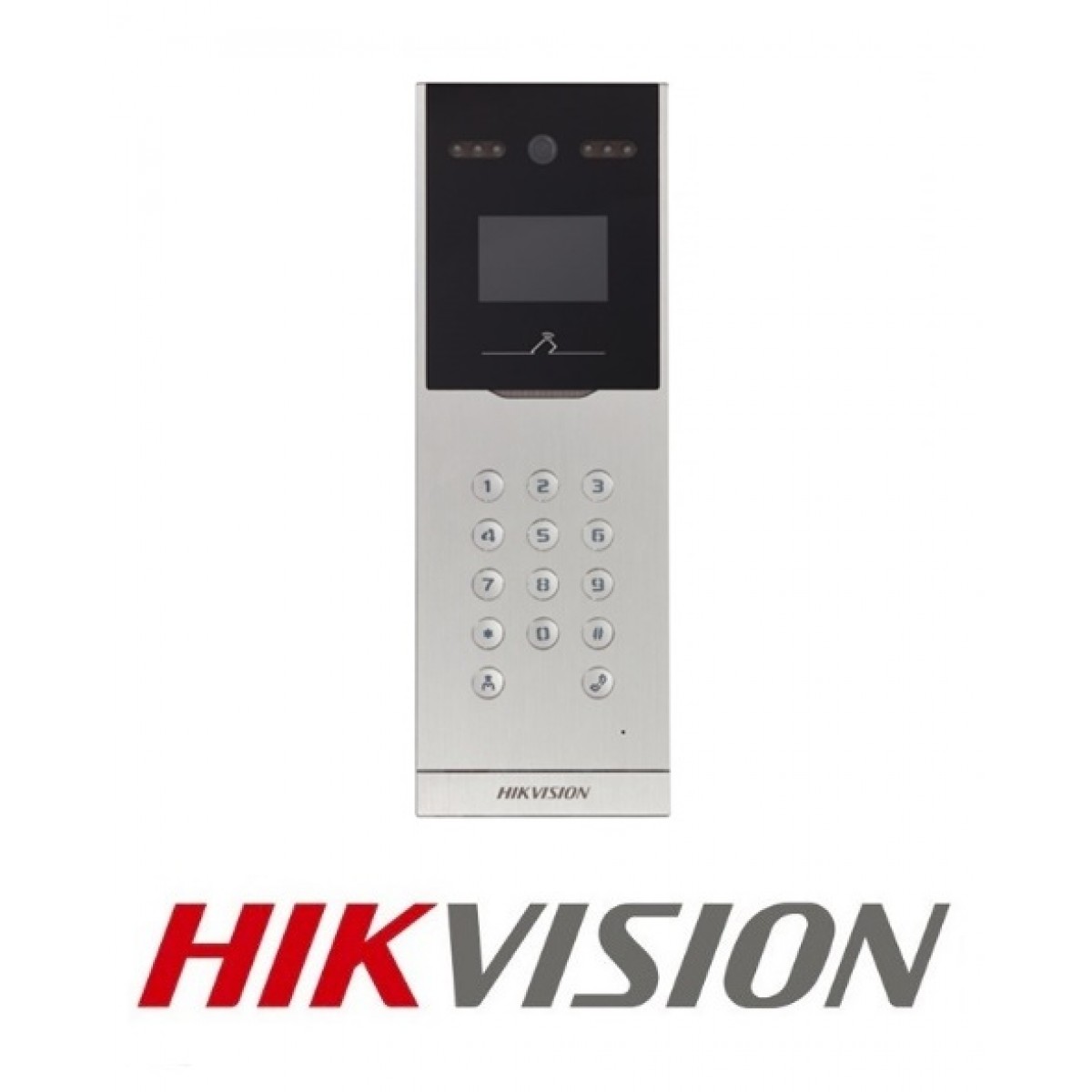 Post exterior color TFT-LCD IP cod/camera/cititor cartele Hikvision y