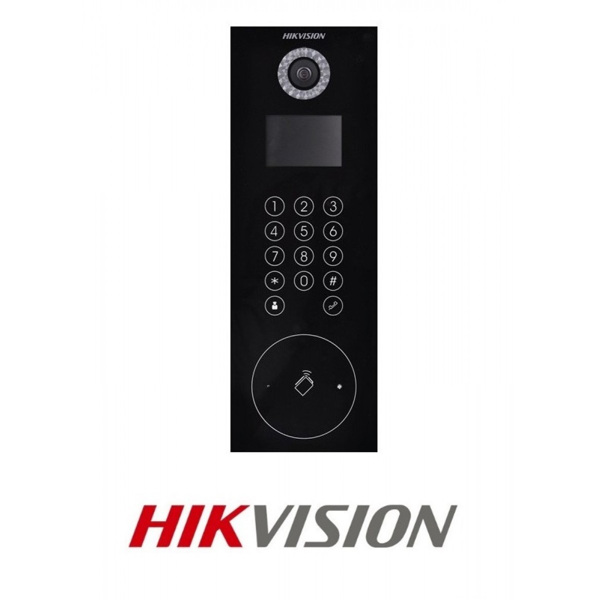 Post exterior color TFT-LCD IP cod/camera/cititor cartele Hikvision