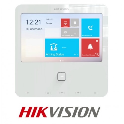 Post Interior Videointerfon color IP 7"TFT LCD WI-FI Hikvision 